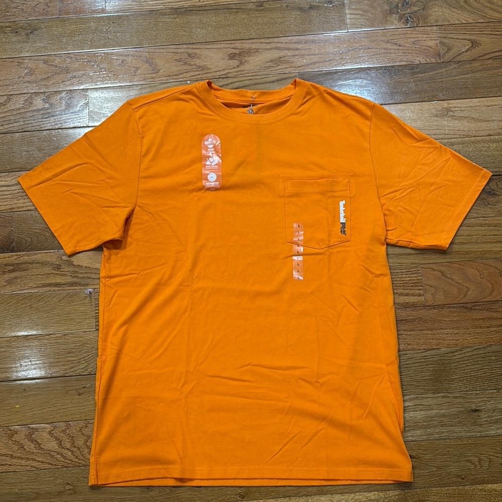 Timberland Pro Orange Men's T-Shirt        ‎         Sizes: Large, XL